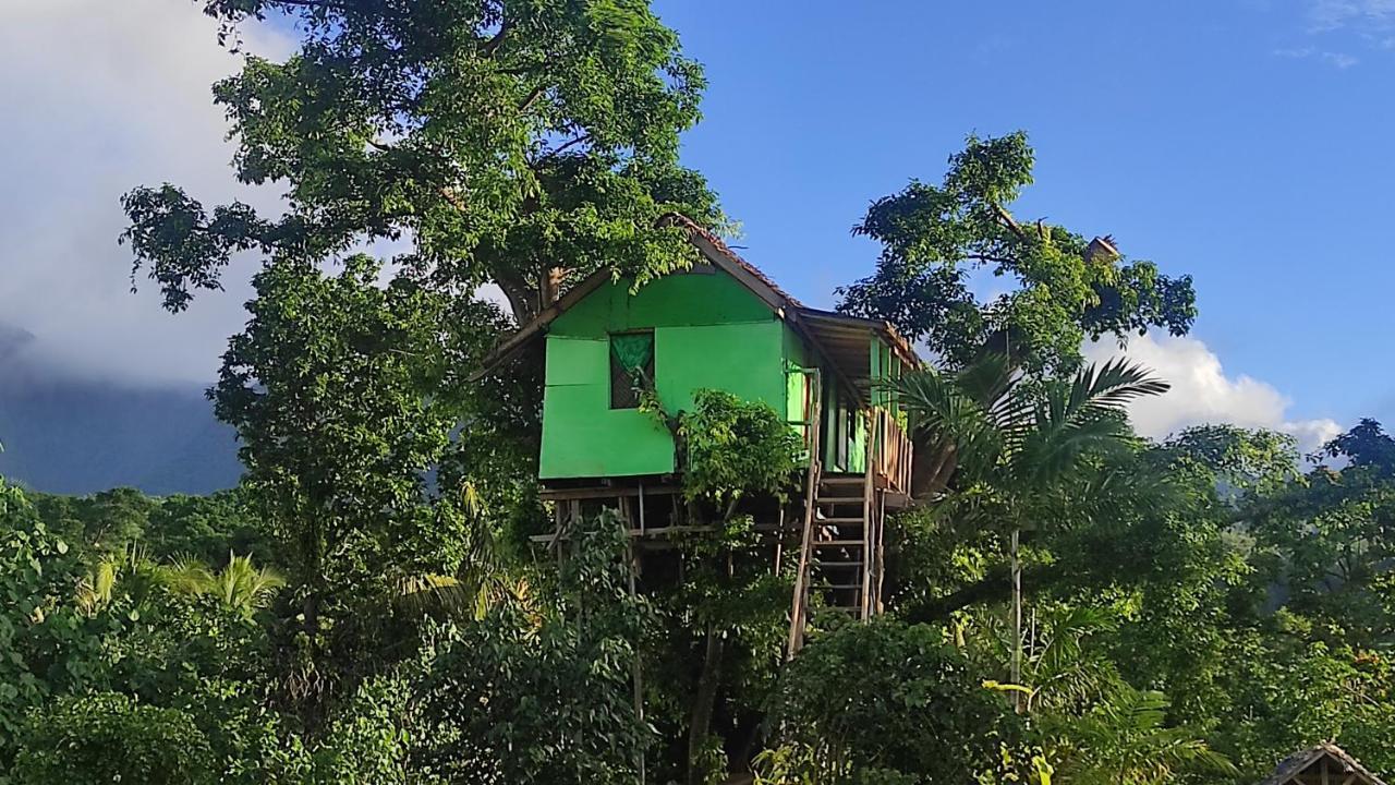 Tanna Volcano View Tree House Lenkuru Eksteriør billede