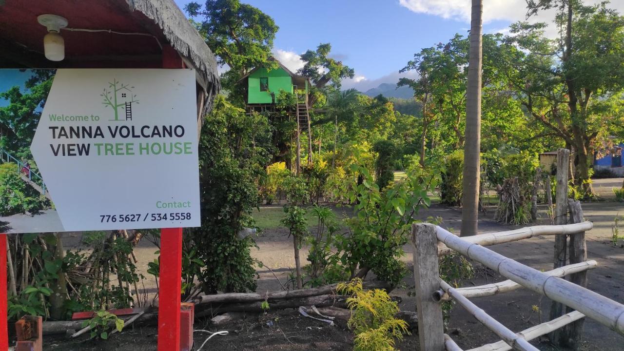 Tanna Volcano View Tree House Lenkuru Eksteriør billede