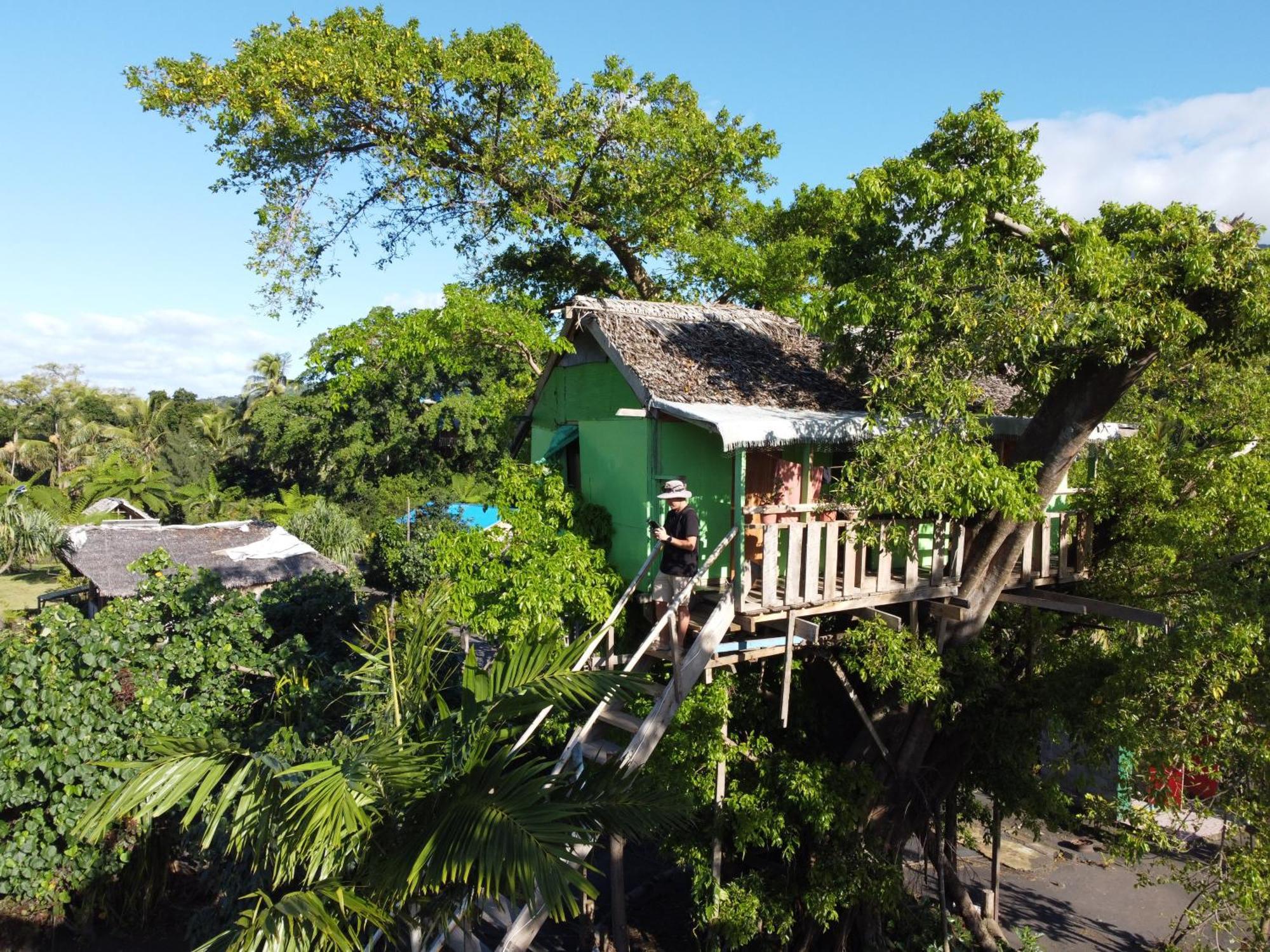 Tanna Volcano View Tree House Lenkuru Eksteriør billede